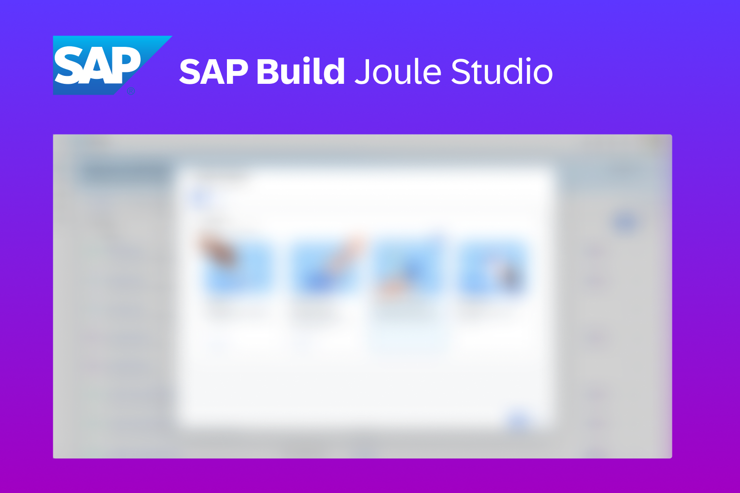 SAP Build Joule Studio