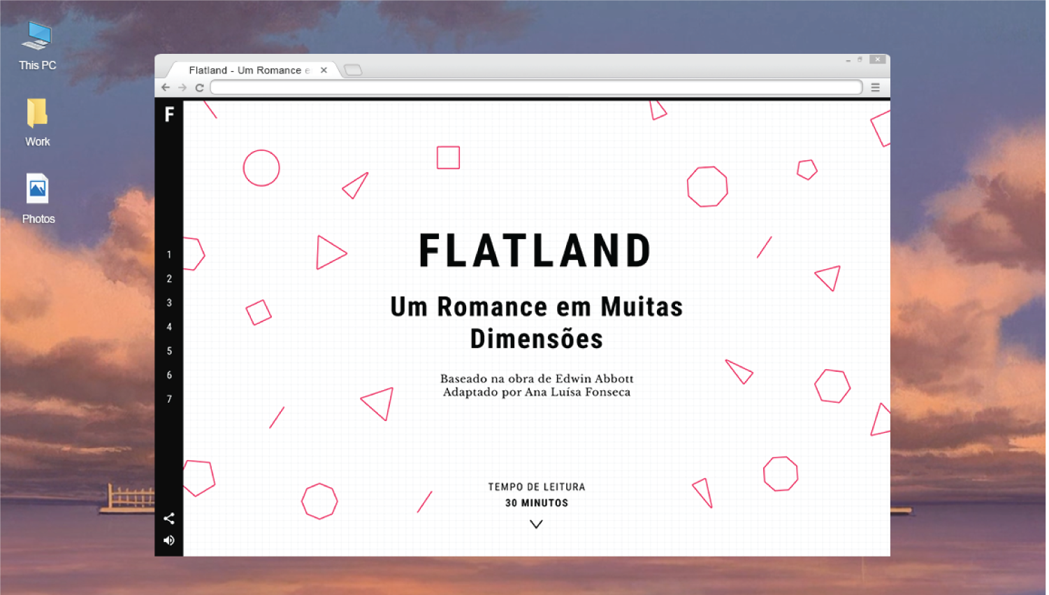 Flatland high-fidelity screen 3